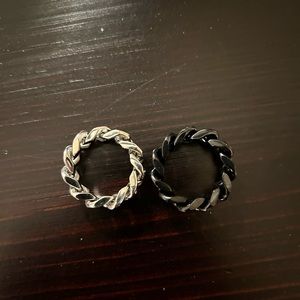 Stainless steel Cuban chain ring